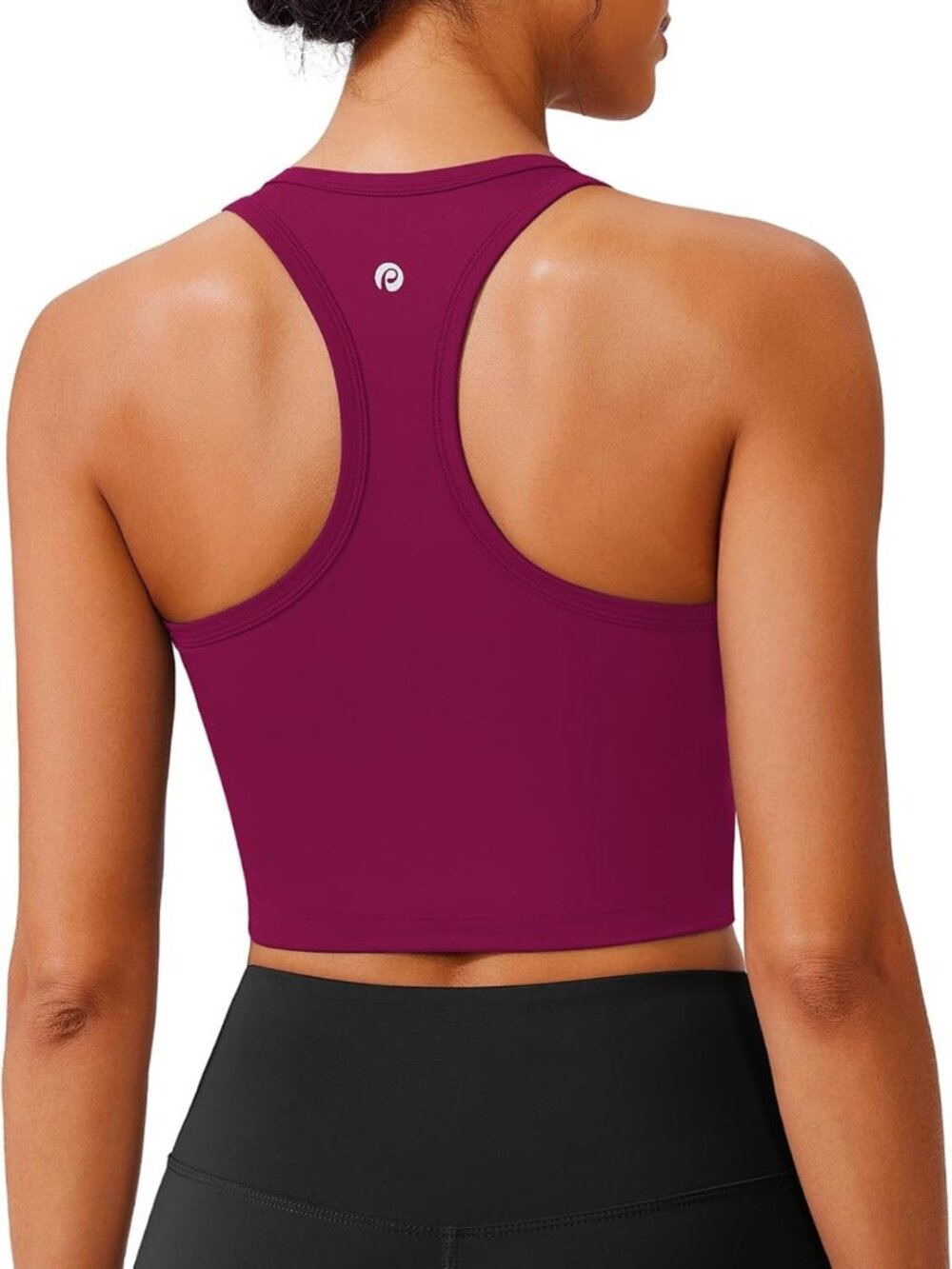 Light Support Racerback Sports Bra for Women | Workout Tank Top, Gym Essential